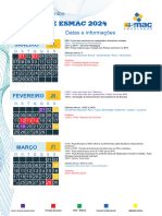 Calendario Esmac 2024