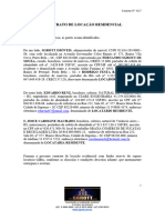 Contrato de Locação Residencial: SOUZA, Casado, Brasileiro, Corretor de Imóveis, CRECI 15.680, Portador Da Cédula de