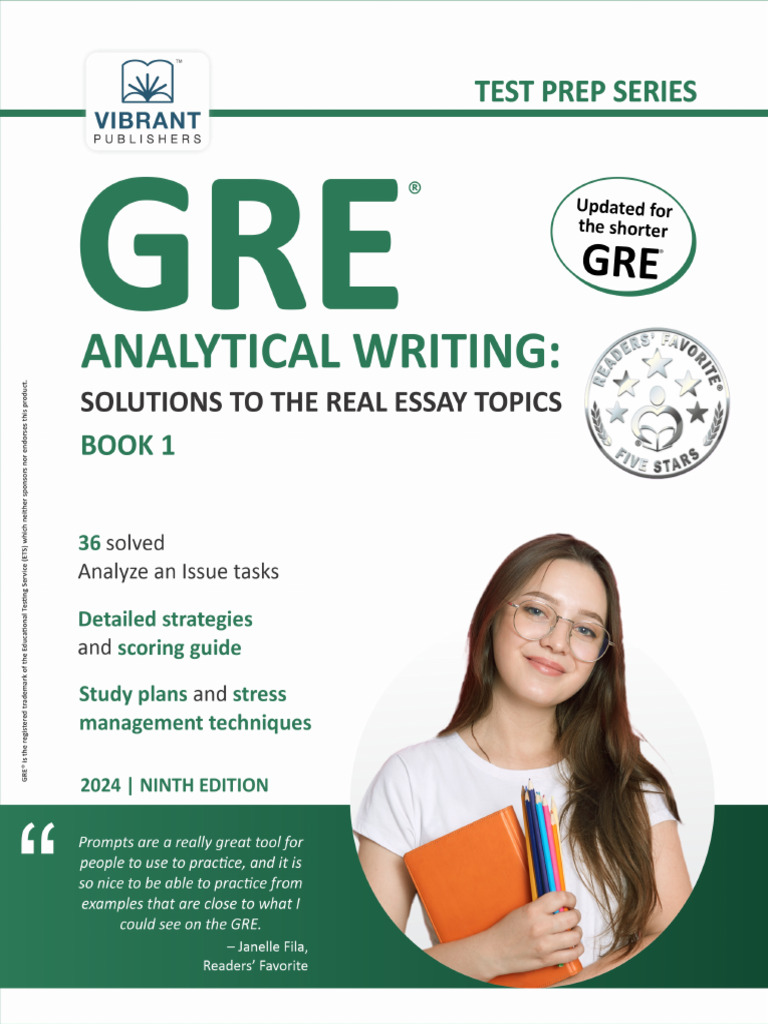 GRE Analytical Writing Book1 - Sample | PDF | Graduate Record Examinations