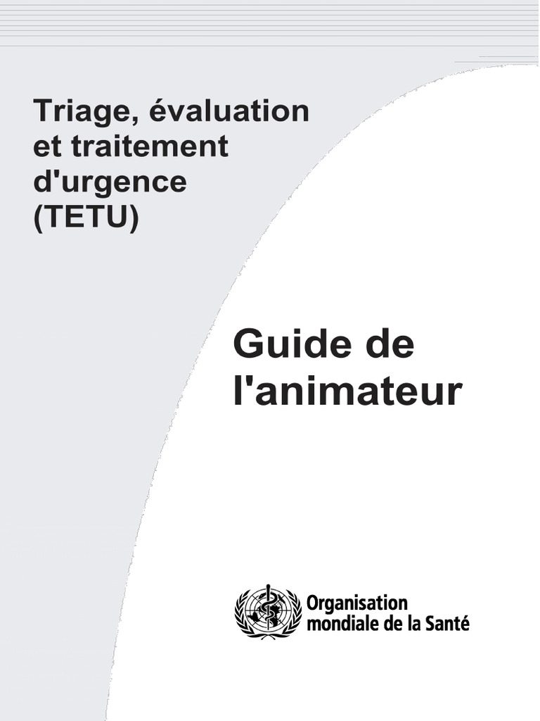 Guide de l'animateur TETU | PDF | Hôpital | Coma