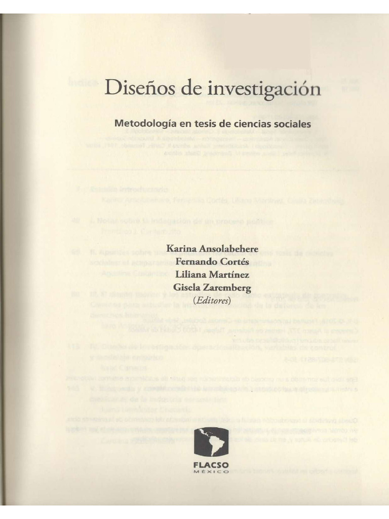 Diseño Intro Libro Flacso Cortes y Otros | PDF