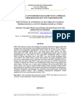 Review Jurnal Efektivitas Antiemetik Pada Pasien Pasca Operasi