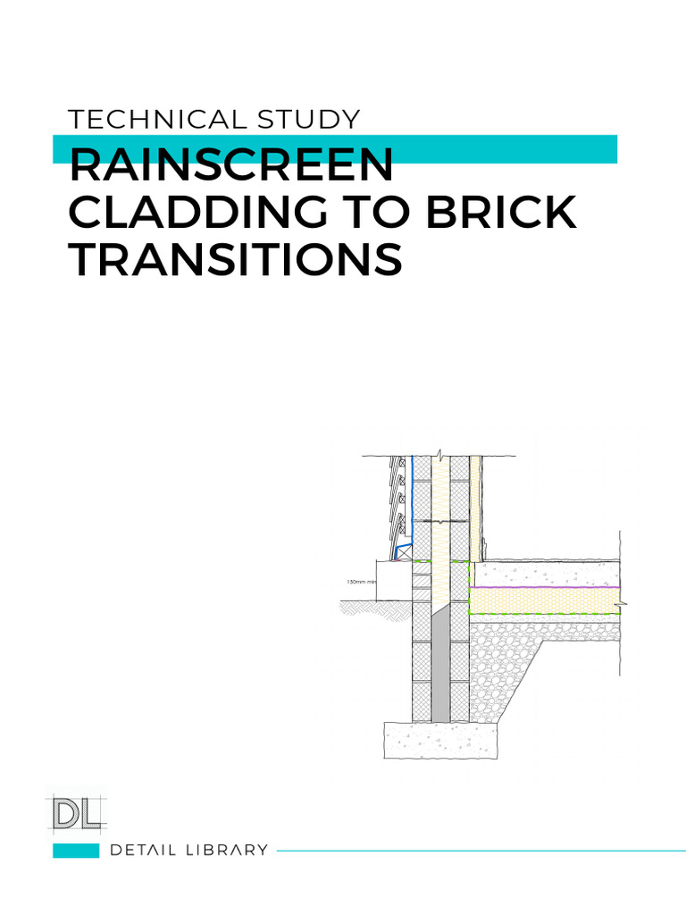 04 Rainscreen Cladding To Brick Transitions | PDF | Wall | Framing ...
