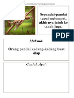 Bahan Literasi Maklumat - Peribahasa