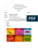 Classification of Plants