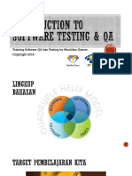 01 - Introduction To Software Testing - QA