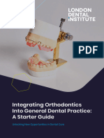 Integrating Orthodontics Into General Dental Practice a Starter Guide LDi