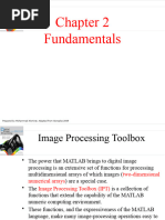 Fundamentals: Prepared by Mohammad Alsmirat. Adapted From Gonzalez 2009