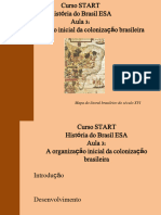 Curso de História Do Brasil ESA - Aula 2 - Início Da Colonização