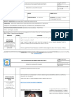 Planeacion Naturales Segundo Periodo. Tercer Grado. 2023