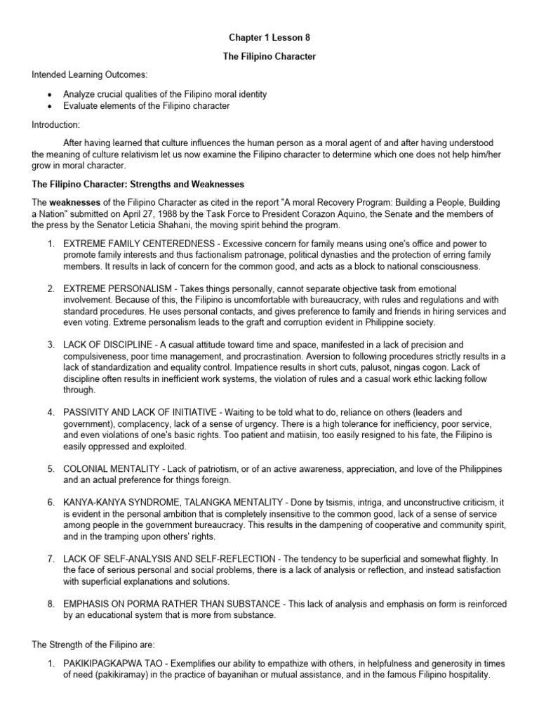 Element 1 Lesson 8 Writing