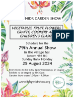 2024 Garden Show Schedule Non Booklet Format