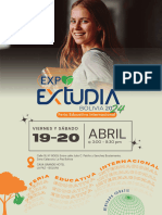 Invitación Expoextudia Bolivia 2024