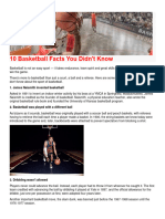 10 Basketball Facts You Didn