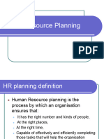 Human Resource Plannin