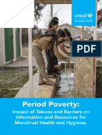 UNICEF Report Period Poverty