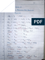 Chemical Equation