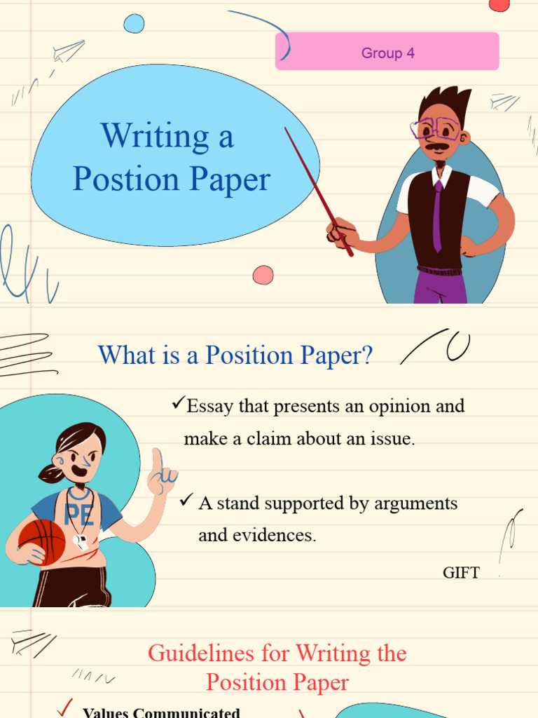 Guidelines for Writing a Position Paper | PDF | Argument | Critical ...