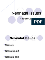 Neonatal Issues - FINAL