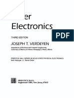 Laser Electronics 3rd Edition Joseph T Verdeyen