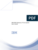 IBM SPSS Statistics Core System User's Guide