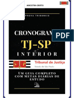 Cronograma - TJSP Interior (Amostra Gratis)