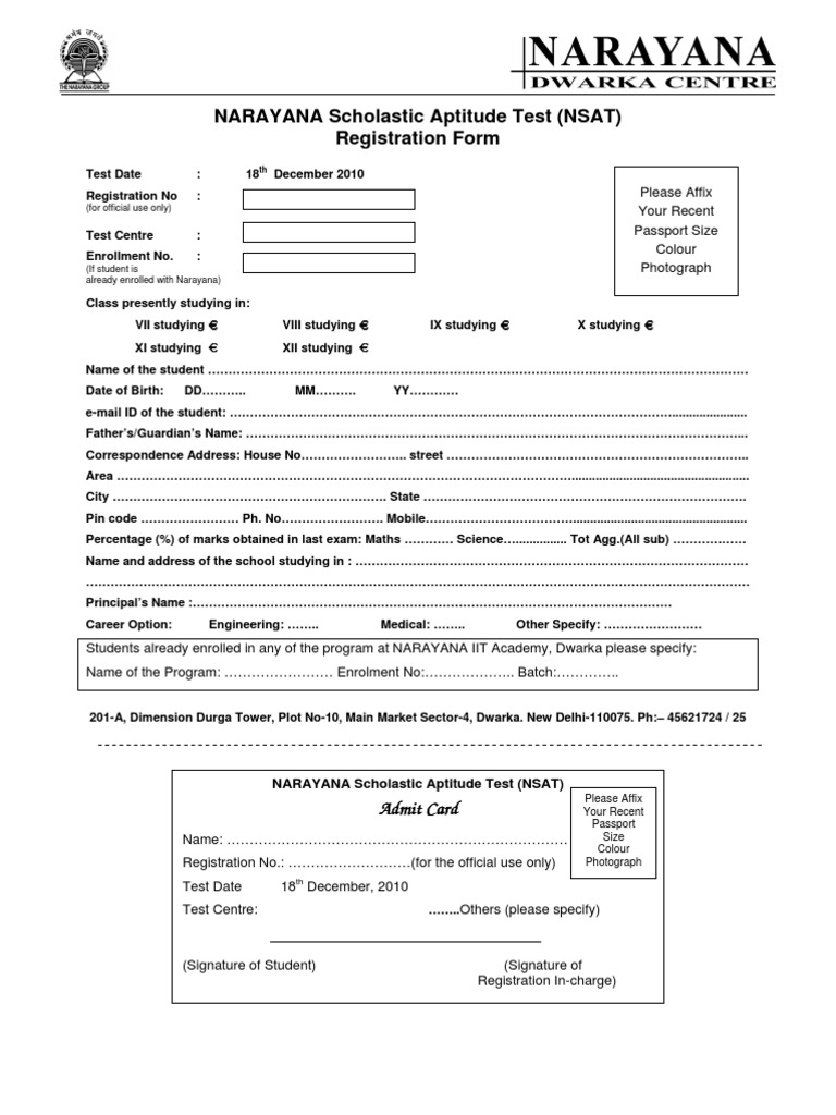 Nsat Pdf Test Assessment Further Education