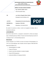 Informe 034 Licencias Especiales