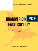 Dragon Riding Is Easy, Isn't It