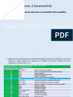 Anexa A La ISO 27001 - 2022