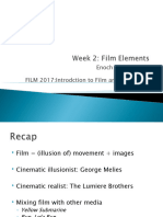 Week 2 - Film Elements