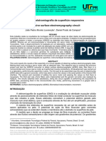 Circuito de Eletromiografia de Superfície Responsivo