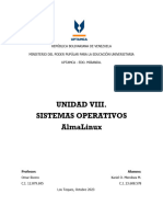 Unidad Viii. Sistemas Operativos - Almalinux