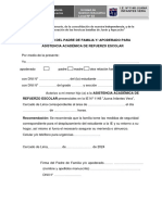 Autorizacion de Refuerzo 2024 Ciencia y Tecnologia