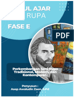 Modul Ajar Seni Rupa - Perkembangan Seni Rupa Tradisional, Modern, Dan Kontemporer - Fase E