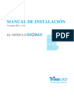 ES PS-M-0024 C InstallationManual DualGlass Clamp
