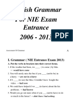 NIE Grammar