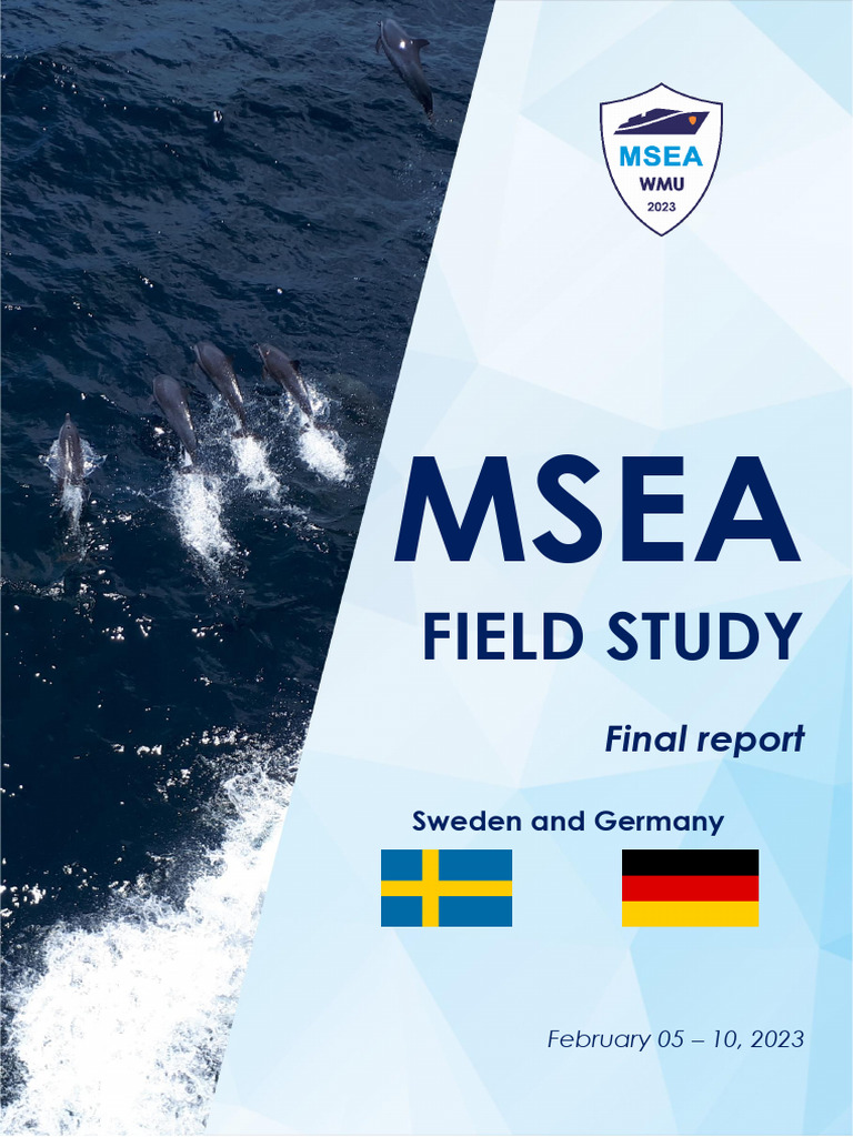 MSEA Field Study Report: Sweden & Germany | PDF | Sweden | Shipping