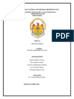 INFORME DEL TEST DE PAREJA