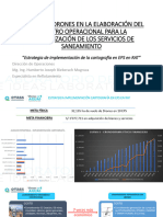 Uso de Los Drones en La Elaboración Del Catastro Operacional Para La Modernización de Los Servicios de Saneamiento