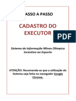 Passo A Passo Cadastro Executor2