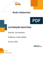 Aula 17 - As-Interface - Redes Industriais - Cássio Nobre