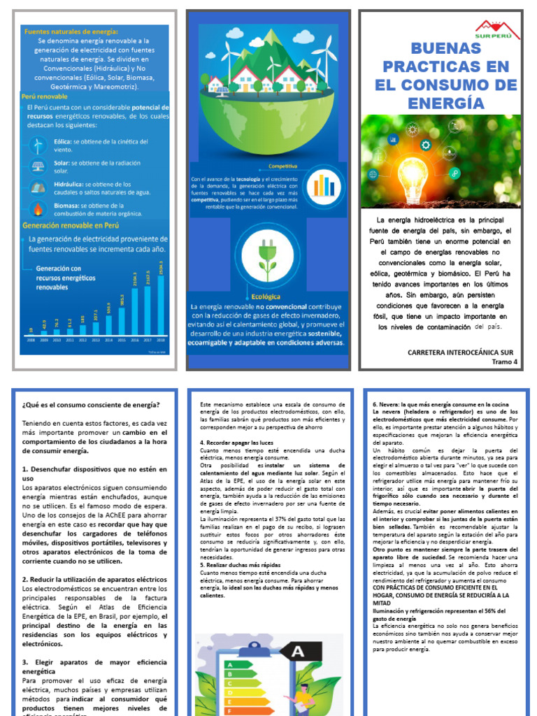 Uso Responsable de La Energia | Descargar gratis PDF | Uso eficiente de ...