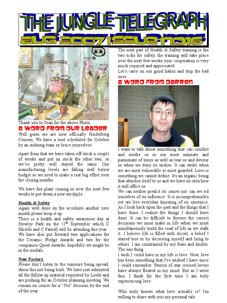 Issue 16 | PDF | Self-Improvement