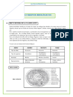 Los 5 Reinos Biologicos para Primero de Secundaria