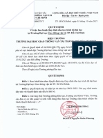 2021-Quyet Dinh Ban Hanh Quy Che Dao Tao Tin Chi Theo Thong Thu 08-2