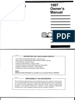 (HYUNDAI) Manual de Propietario Hyundai Sonata 1997