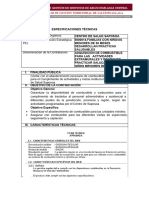 Especificacion Tencinca de Combustible