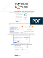 Transfer Gmail and Drive Files