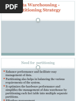 Partitioning - DW